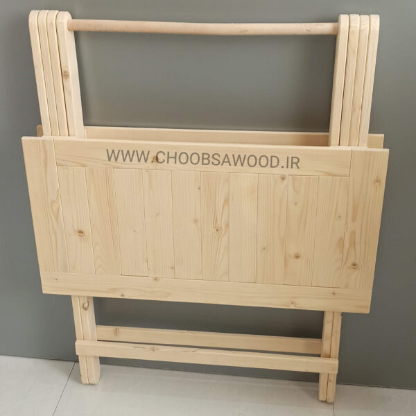 میز تاشو مسافرتی تمام چوب - تصویر 2